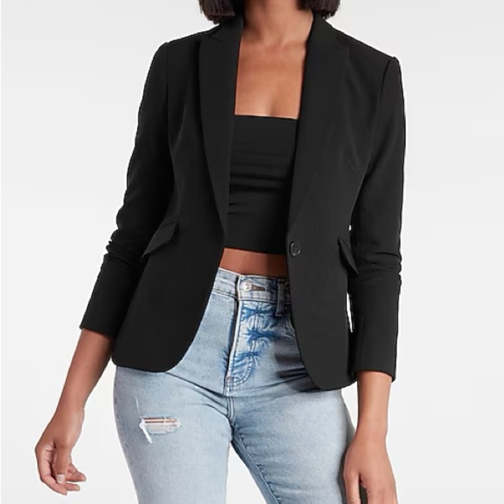 Express Women's Black Blazer